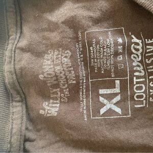 Disney Brown Graphic Hoodie